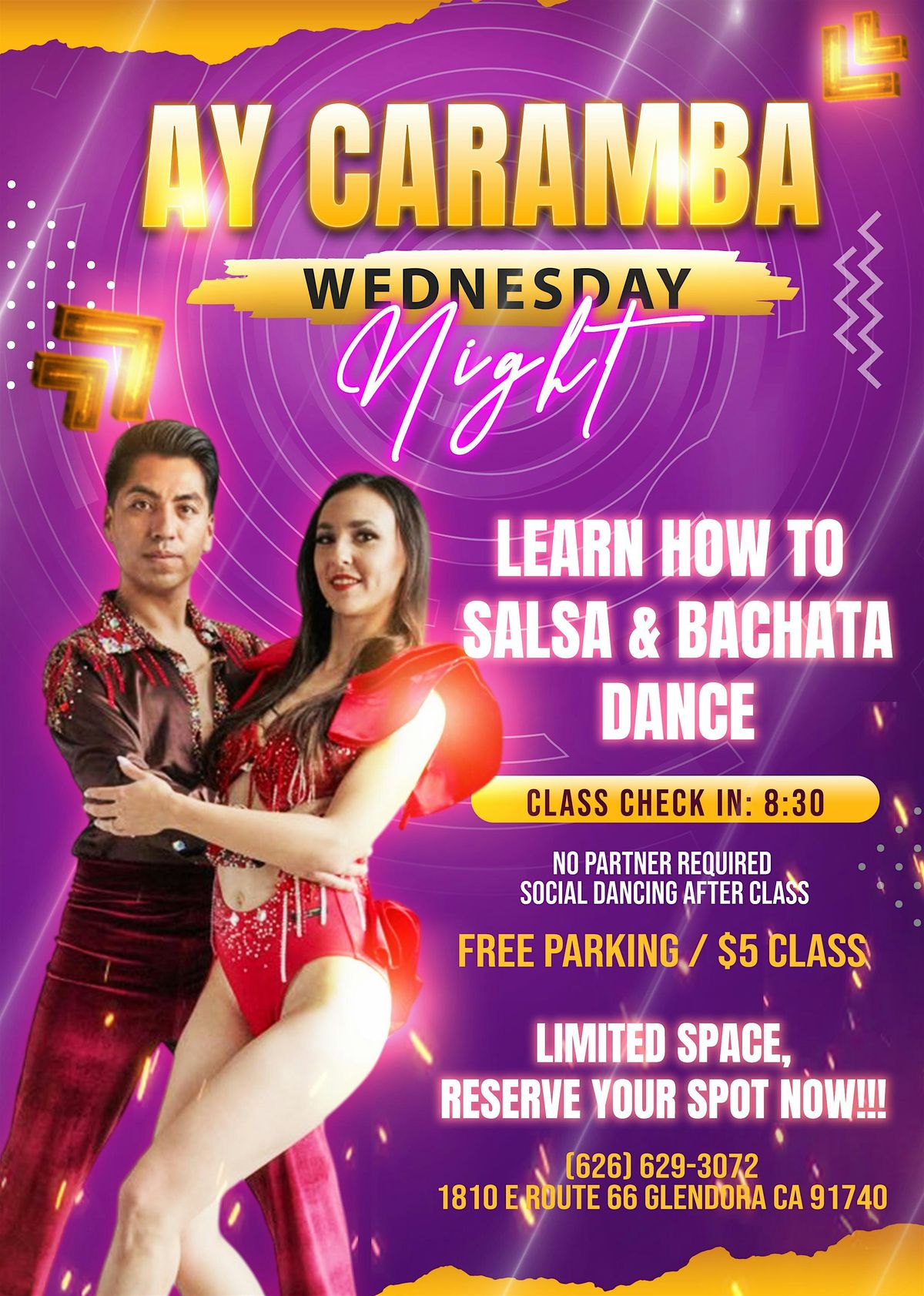 Salsa & Bachata Lessons & Social, 1 October | Event in Glendora | AllEvents