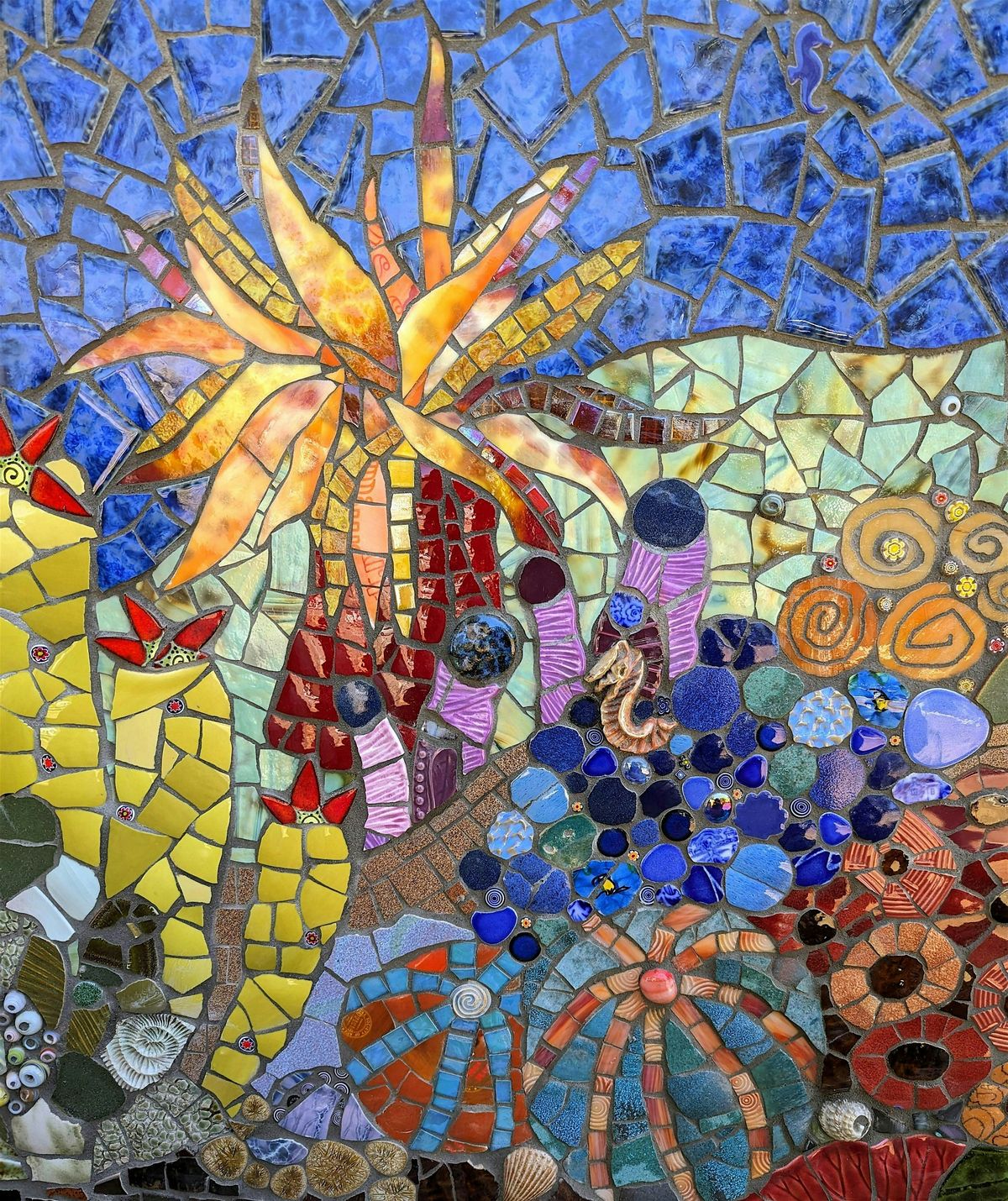 Learn the Art of Mosaic Series: Mosaic mirror, 23 August | Event in San Pedro | AllEvents