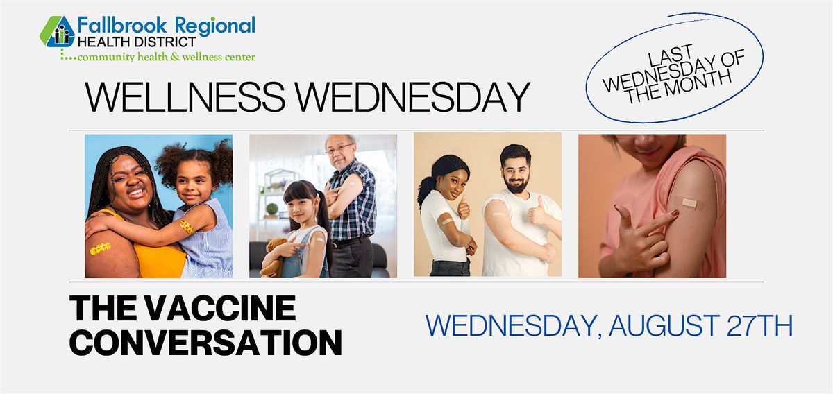 The Vaccine Conversation, 27 August | Event in Fallbrook | AllEvents