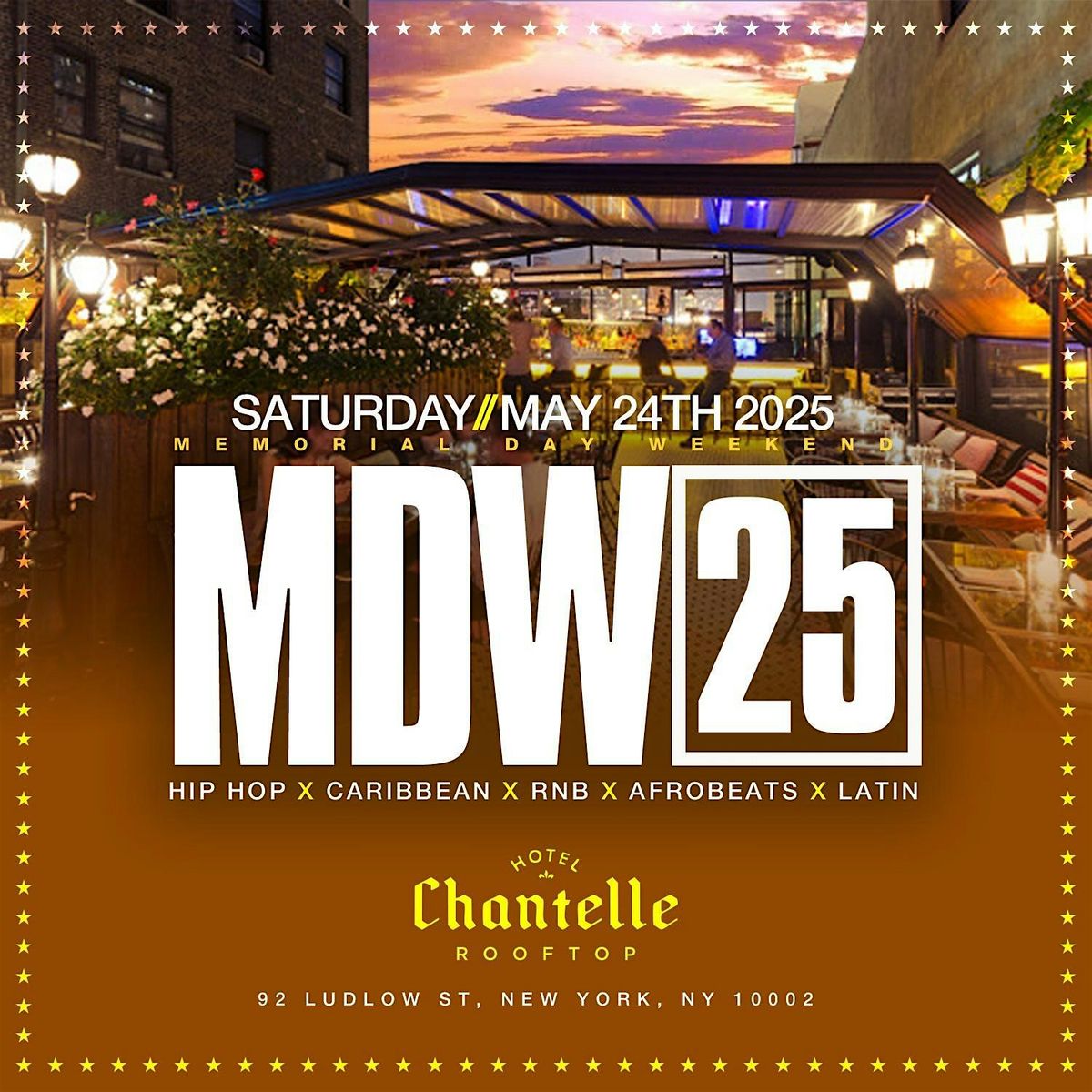NYC’S BIGGEST MEMORIAL DAY WEEKEND ROOFTOP BRUNCH DAY PARTY, 24 May | Event in New York | AllEvents