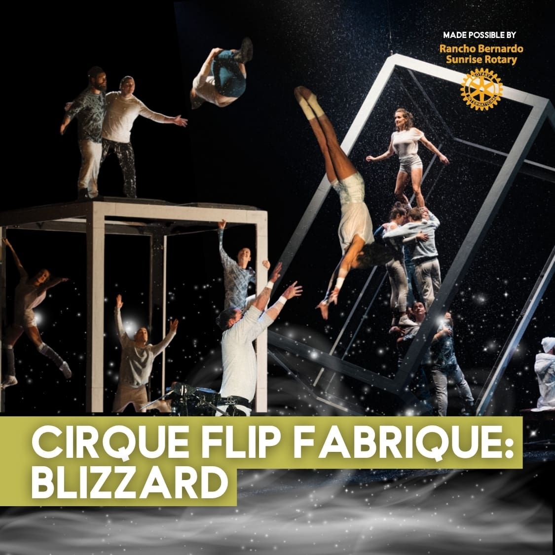 Cirque FLIP Fabrique - BLIZZARD at Curtis M Phillips Center for Performing Arts, 17 February | Event in Gainesville