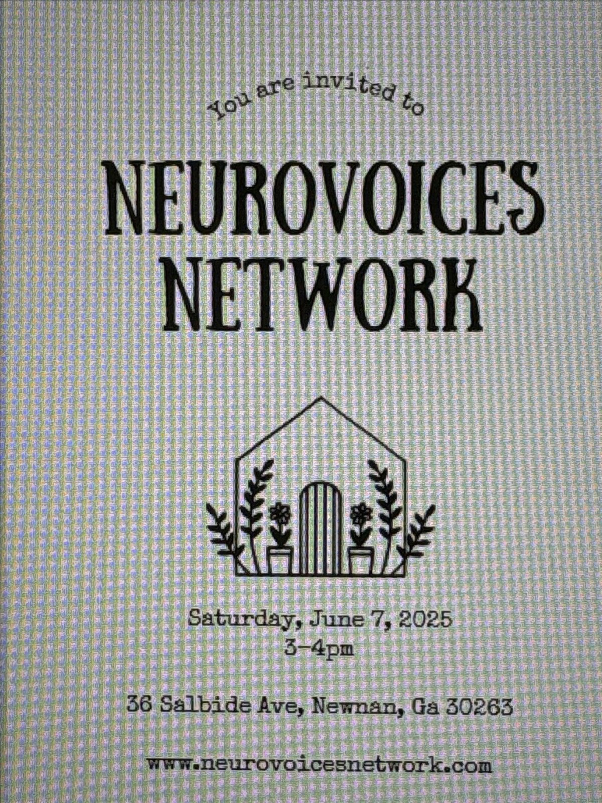 NeuroVoices Network, 7 June | Event in Newnan | AllEvents