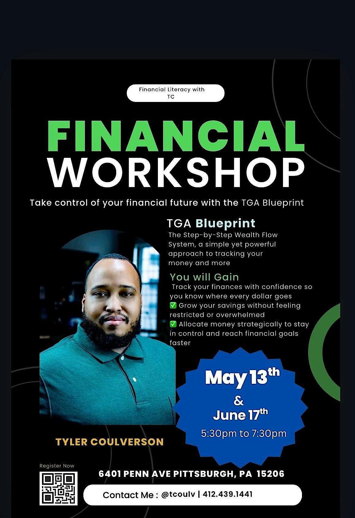 Financial Workshop (Take Control of your Financial Future), 17 June | Event in Pittsburgh | AllEvents