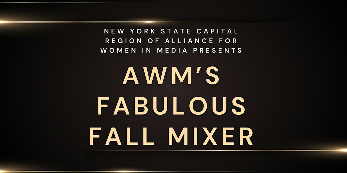 AWM Fabulous Fall Mixer, 20 October | Event in Latham | AllEvents