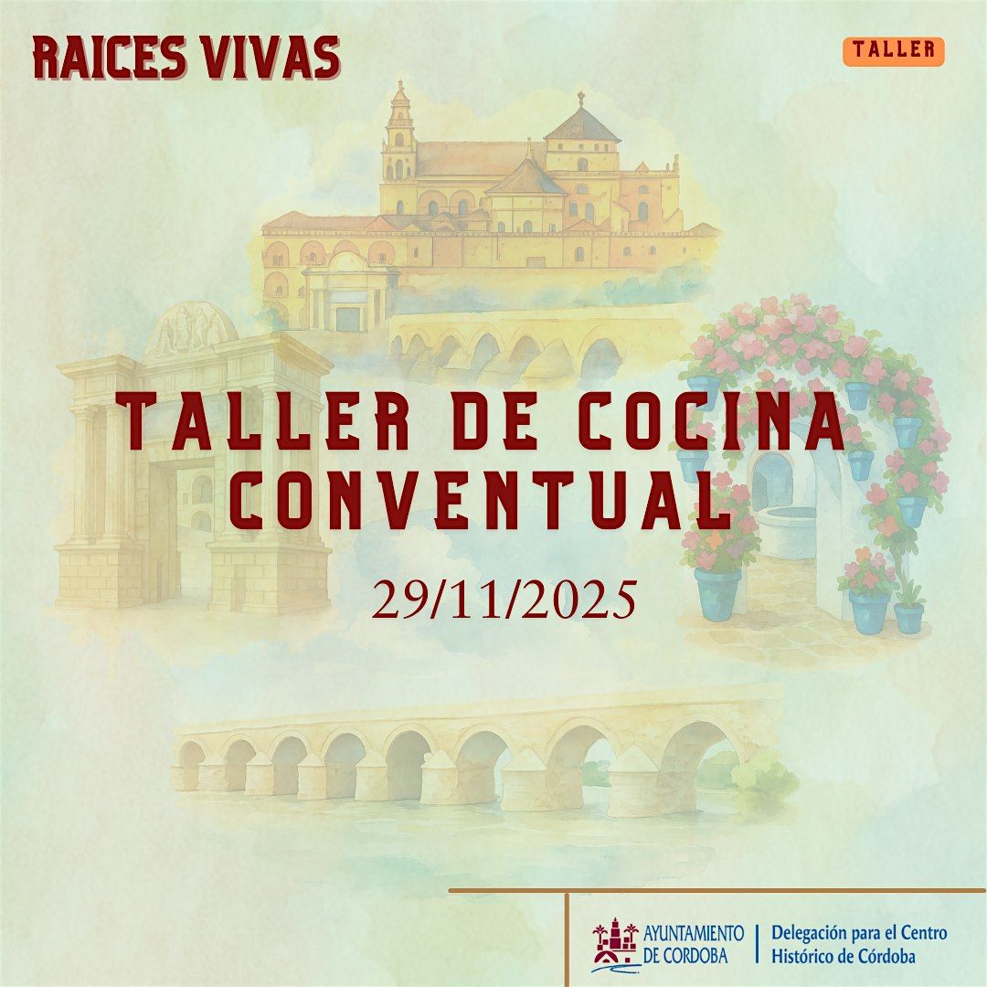 Taller de cocina conventual, 29 November | Event in Córdoba | AllEvents