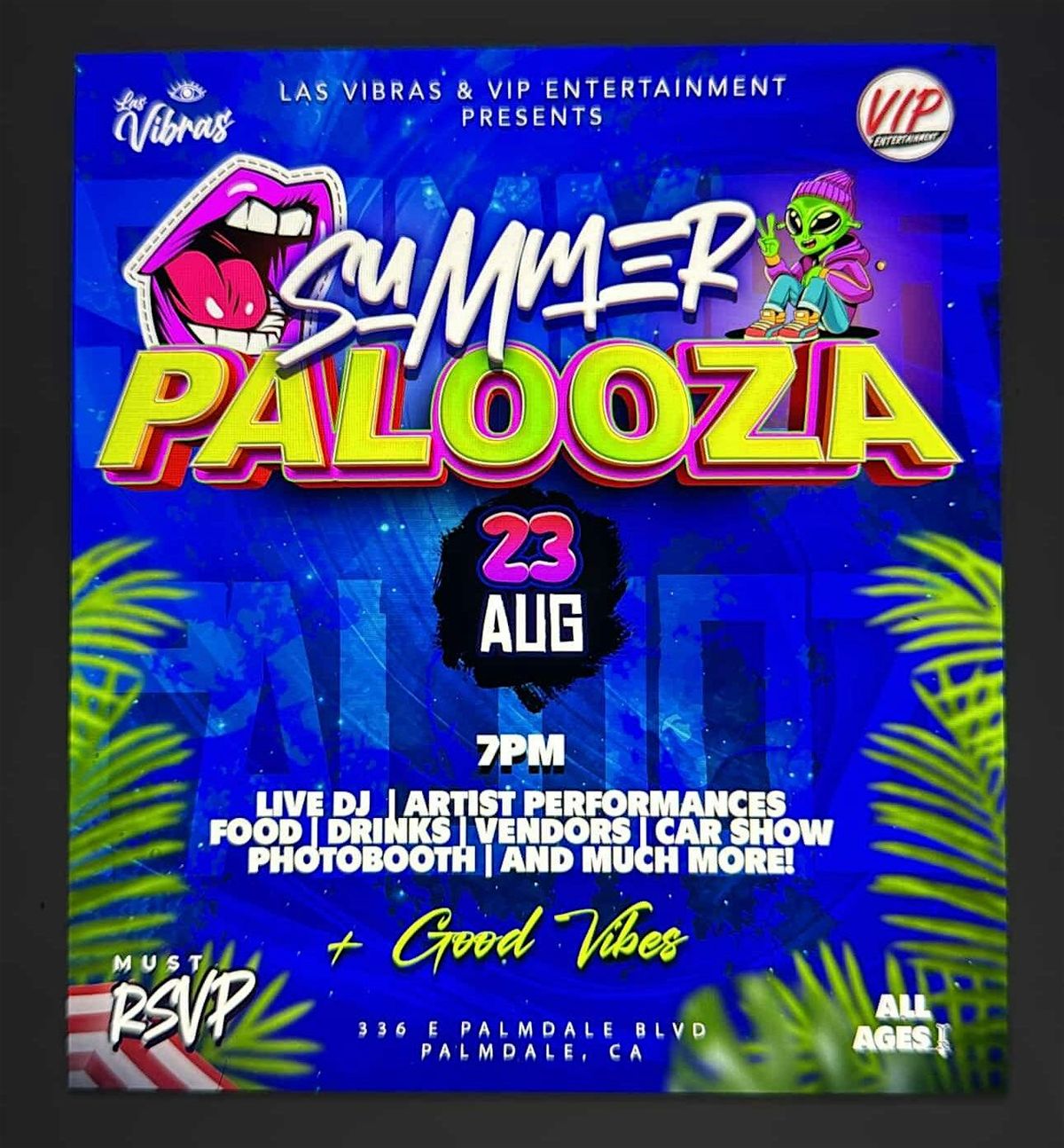 SUMMER PALOOZA 2025, 23 August | Event in Palmdale | AllEvents