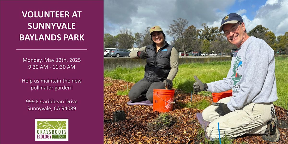Volunteer Outdoors in Sunnyvale at Baylands Park, 12 May | Event in Sunnyvale | AllEvents