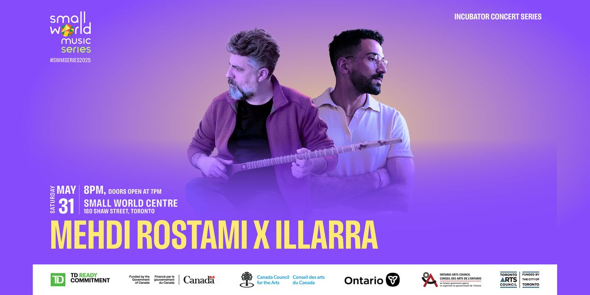 Mehdi Rostami x Illarra, 31 May | Event in Toronto | AllEvents