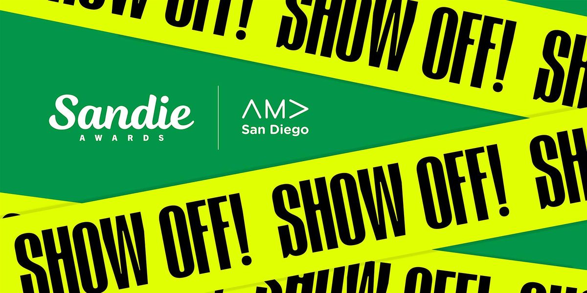 2025 SANDIE AWARDS, 22 May | Event in San Diego | AllEvents