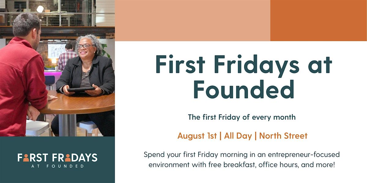 First Fridays at Founded!, 1 August | Event in Raleigh | AllEvents