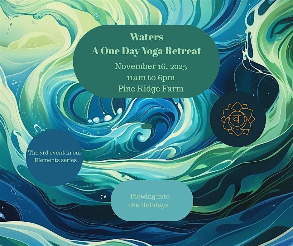 Flowing into the Holidays: A One Day Yoga Retreat about the WATER element, 16 November | Event in Stewartstown