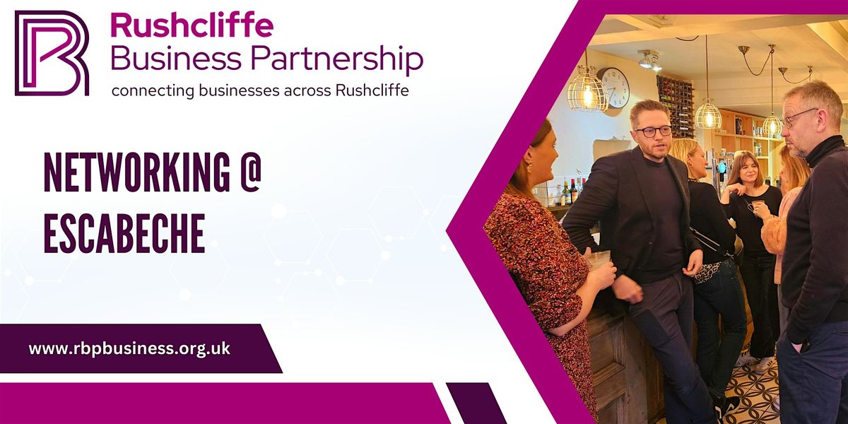Networking @ Escabeche, 7 November | Event in West Bridgford | AllEvents