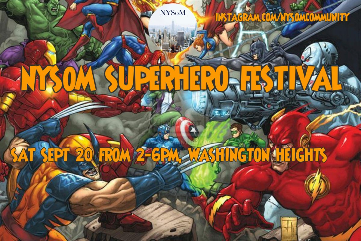 NYSoM SuperHero Festival, 20 September | Event in New York | AllEvents
