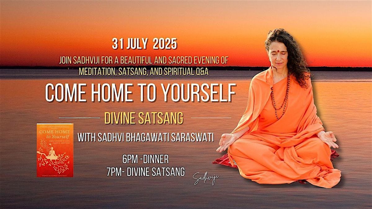 COME HOME TO YOURSELF - Divine Satsang with Sadhviji, 31 July | Event in London | AllEvents