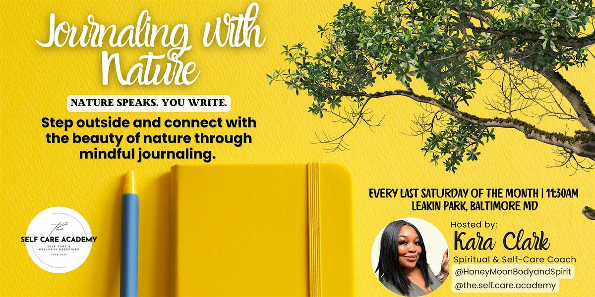 Journaling with Nature, 28 June | Event in Baltimore | AllEvents