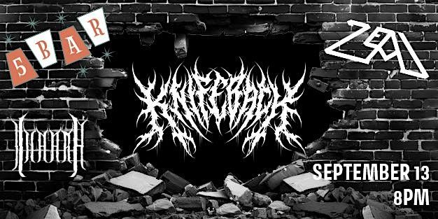 KNIFEBACK, INAARA & ZEAL, 13 September | Event in Beloit | AllEvents