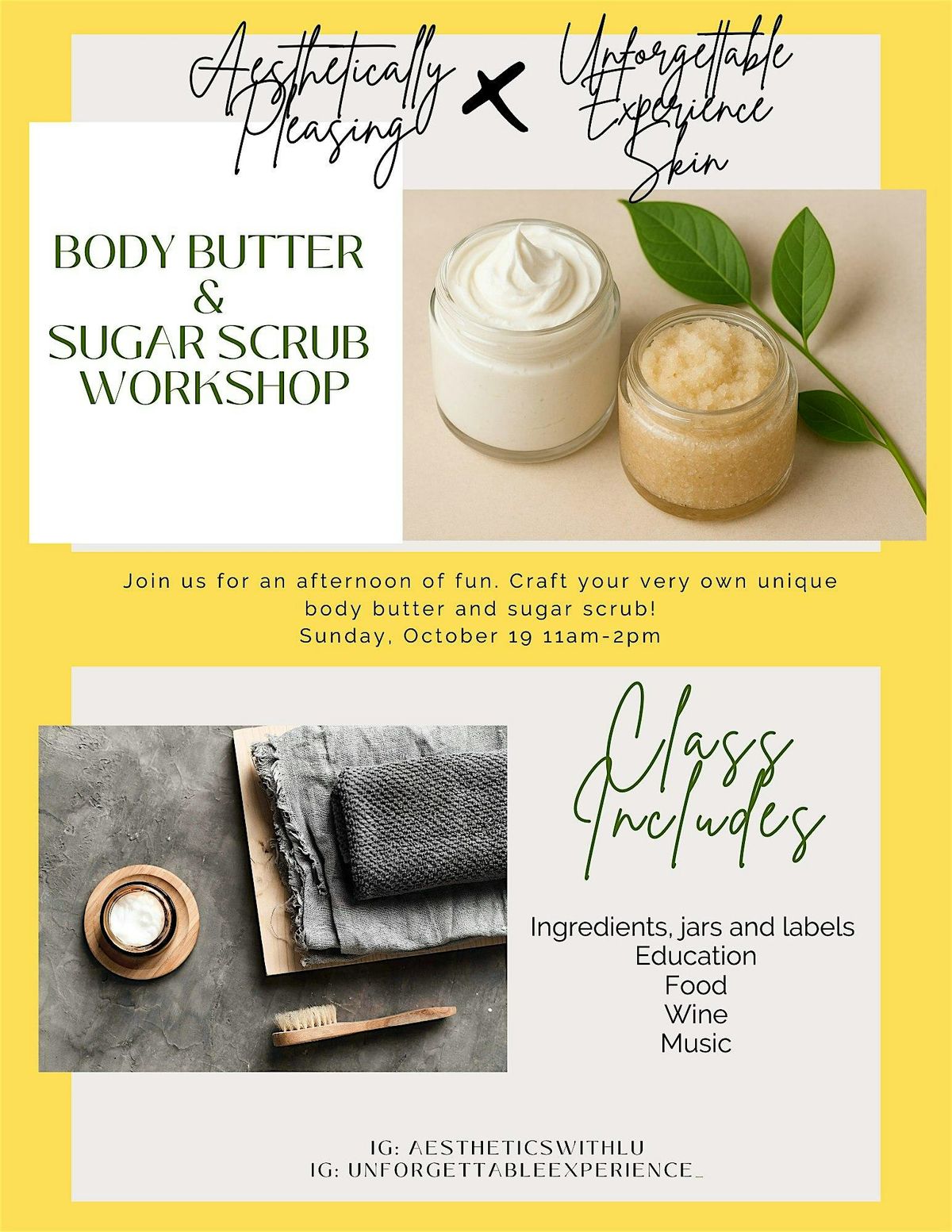 Body Butter & Sugar Scrub Workshop, 19 October | Event in Virginia Beach | AllEvents