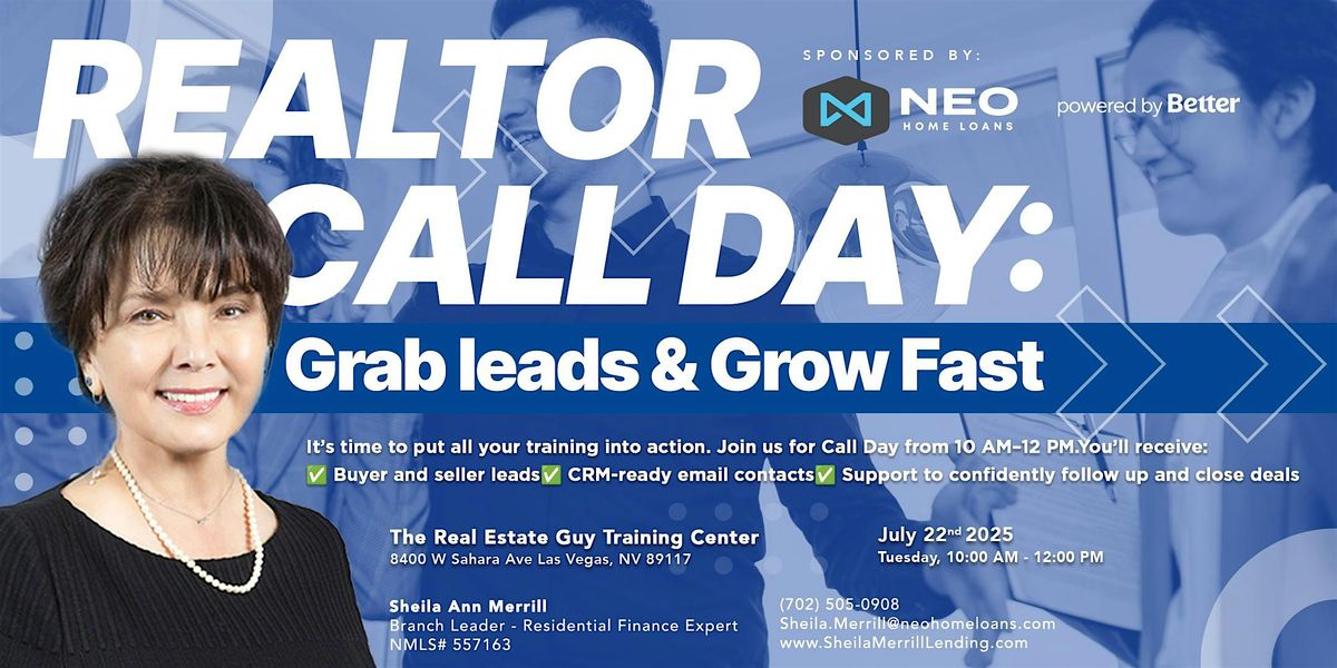 Realtor Call Day: Grab Leads & Grow Fast | Event in Las Vegas | AllEvents