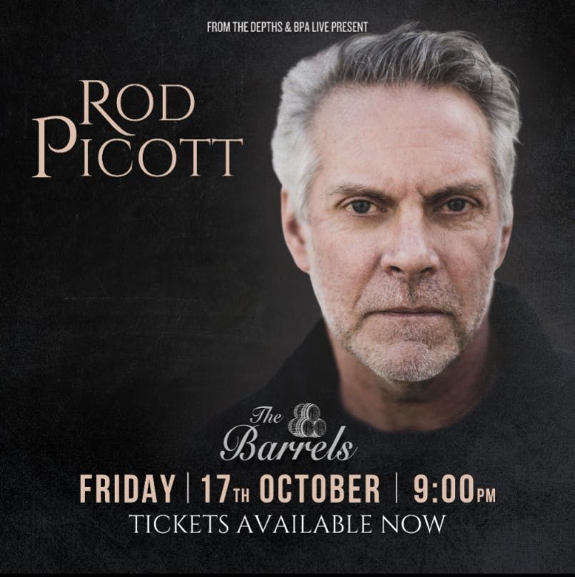 Rod Picot and support - Live at The Barrels, 17 October | Event in Berwick Upon Tweed | AllEvents