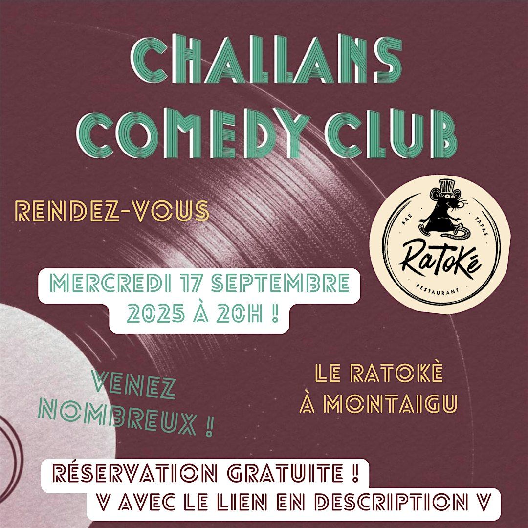 Soirée stand up au Ratoké, 17 September | Event in Montaigu-Vendée | AllEvents