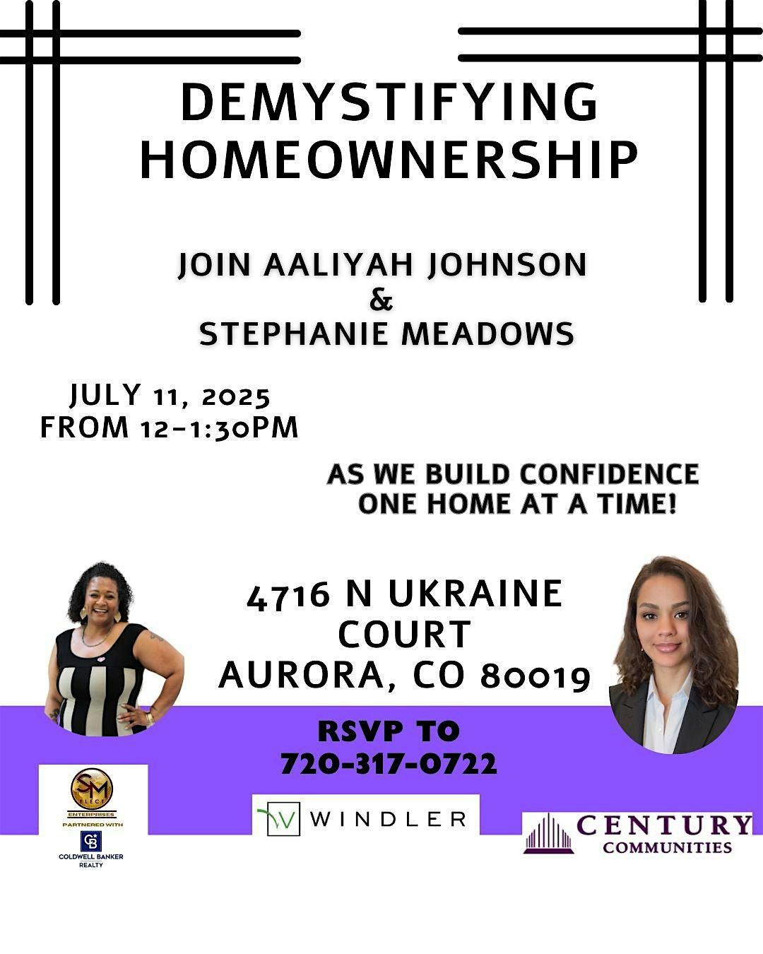 Demystifying homeownership, 11 July | Event in Aurora | AllEvents