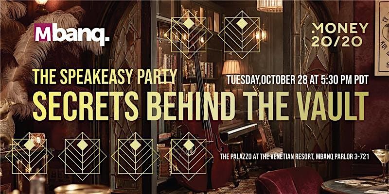 Speakeasy Party — Secrets Behind the Vault @ M2020, 28 October | Event in Las Vegas | AllEvents