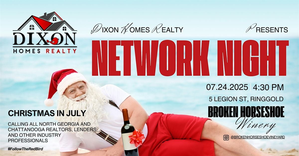 Real Estate Networking Night at Broken Horseshoe Winery, 24 July | Event in Ringgold | AllEvents