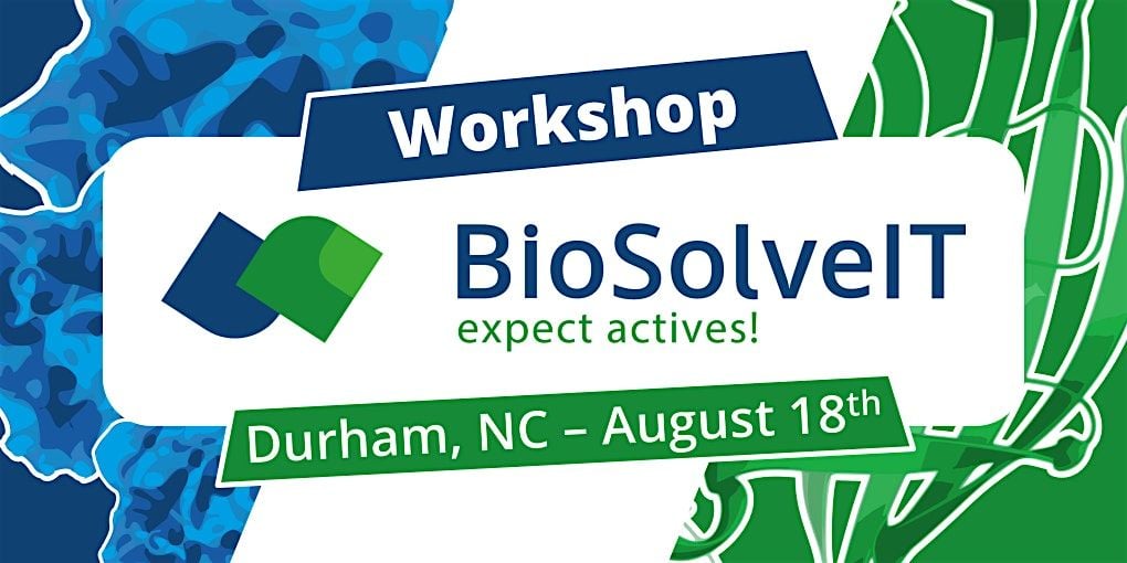 BioSolveIT Lunch-and-Learn Workshop, 18 August | Event in Durham | AllEvents