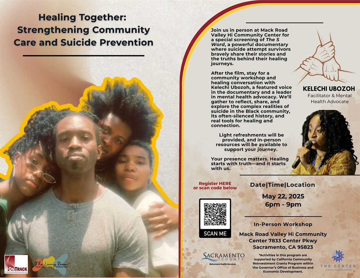 Healing Together: Suicide Prevention | Event in Sacramento | AllEvents
