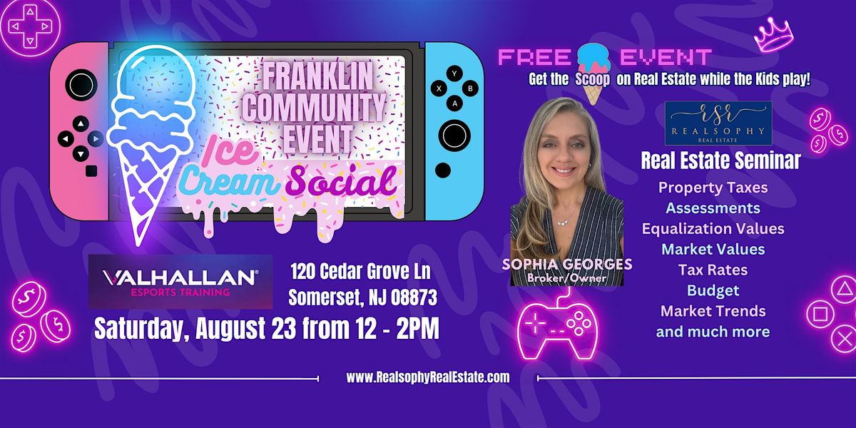 Franklin Community Event - Ice Cream Social, 23 August | Event in Franklin Township | AllEvents