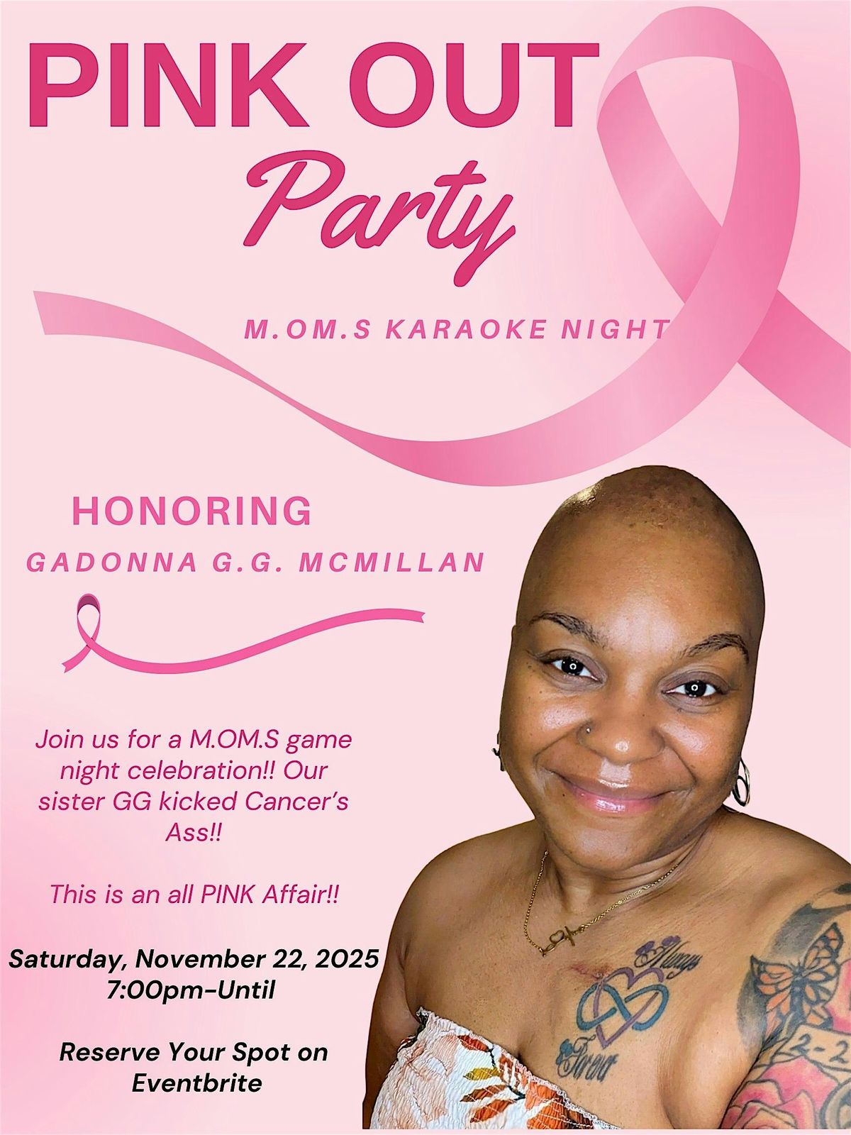 Pink Out Party, 22 November | Event in Brewton | AllEvents