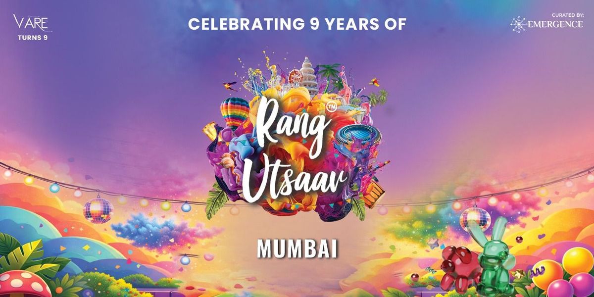 Rang Utsaav Holi - Mumbai 2027 — event poster