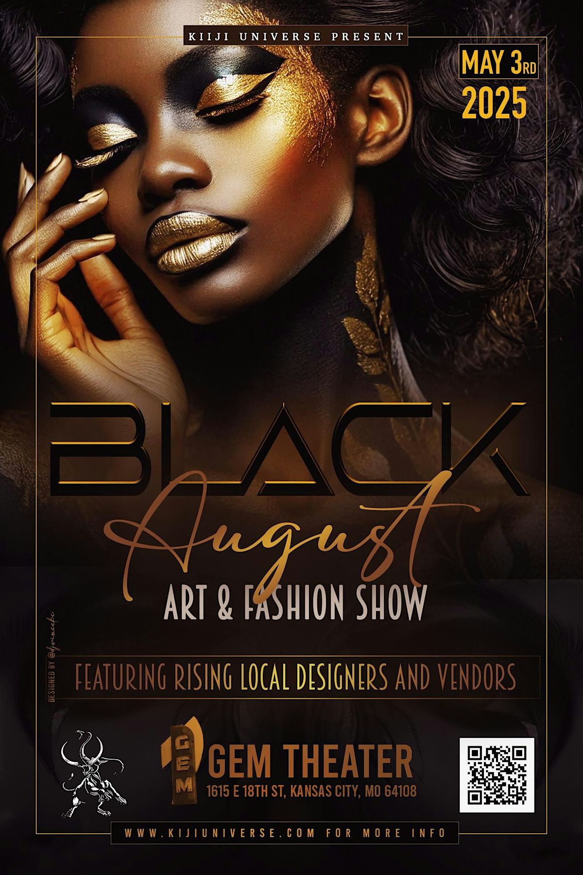 Kiiji Universe presents: Black August Art & Fashion Show, 3 May | Event in Kansas City | AllEvents