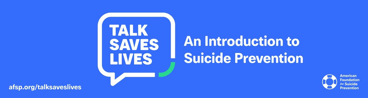 Talk Saves Lives Training, 28 October | Online Event | AllEvents