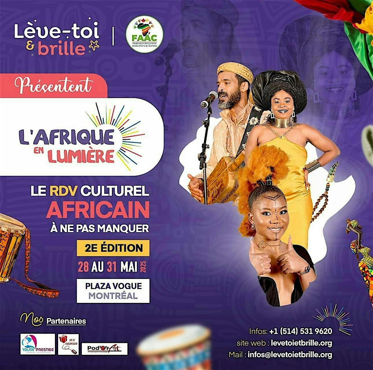 L’Afrique en Lumière, 28 May | Event in Montréal | AllEvents