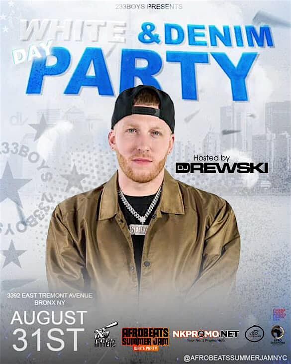 Afrobeat Summer Jam White & Denim Day Party | Event in The Bronx | AllEvents