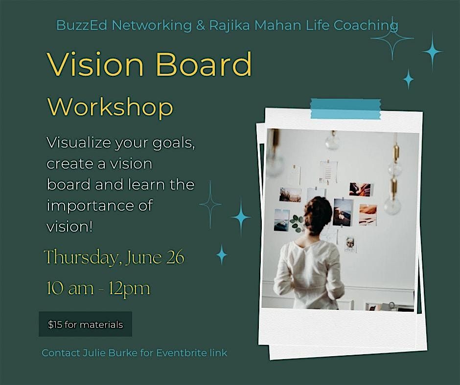 Vision Board Workshop, 26 June | Event in Fairfax | AllEvents