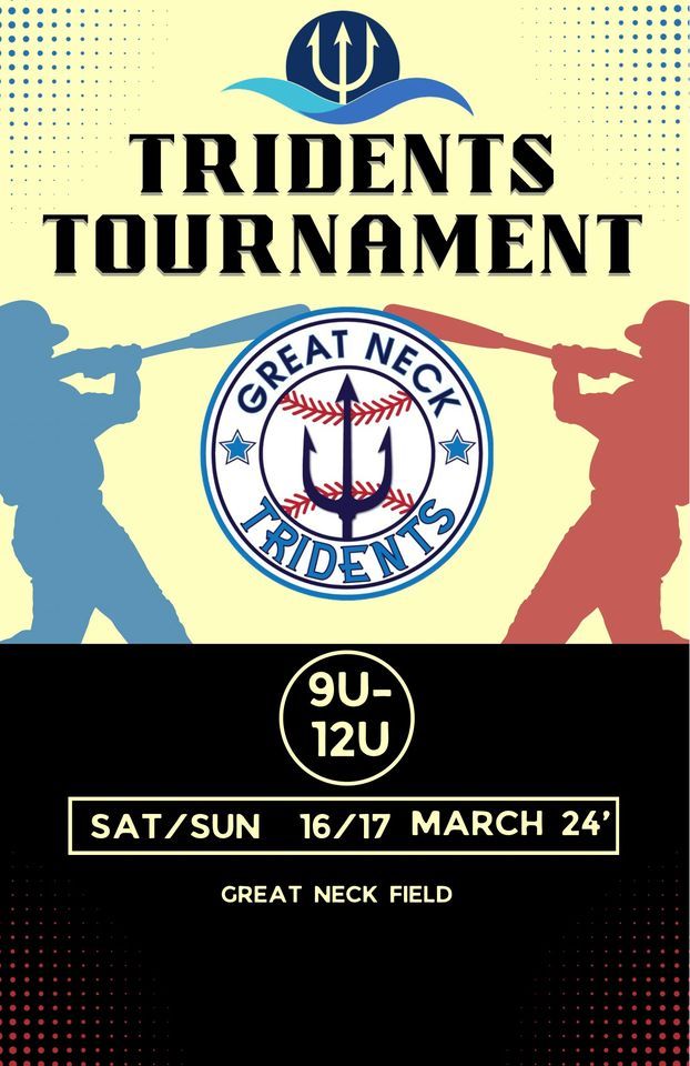 9U12U Tridents Tournament , Great Neck Baseball League, Virginia Beach