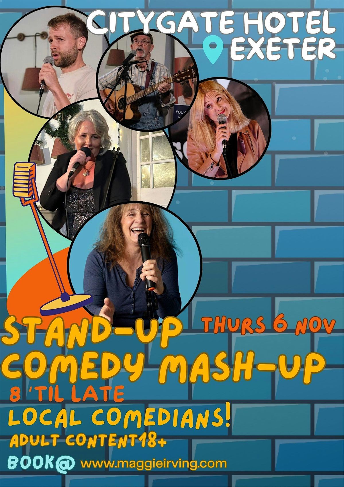 Exeter Stand Up Comedy Mash-Up, 6 November | Event in Exeter | AllEvents