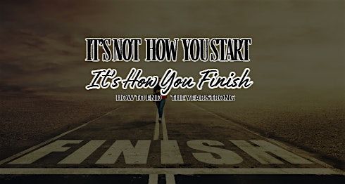 It's Not How you Start...., 8 October | Event in Franklin | AllEvents