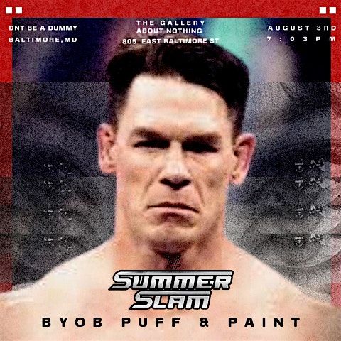 TheSummerSlamPuff&Paint @ Baltimore's BEST Art Gallery!!, 3 August | Event in Baltimore | AllEvents