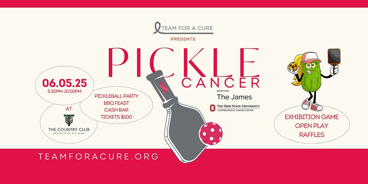 PICKLE CANCER: A Pickleball Party with a Purpose, 5 June | Event in Dublin | AllEvents