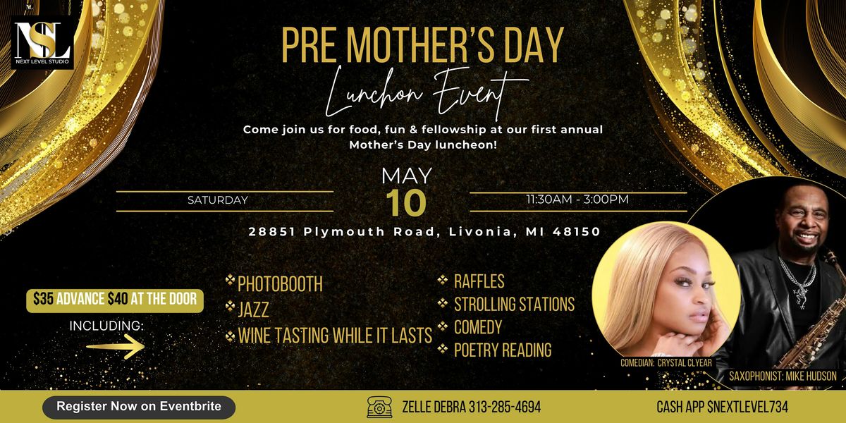 Pre Mother’s Day Luncheon Event, 10 May | Event in Livonia | AllEvents