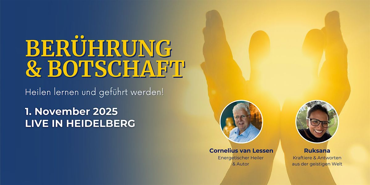 Berührung & Botschaft, 1 November | Event in Heidelberg | AllEvents