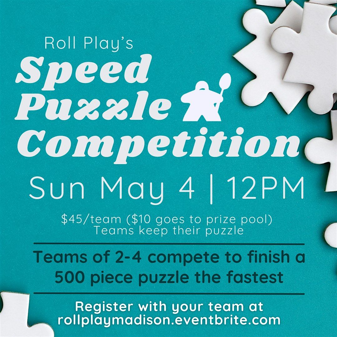 Speed Puzzle Competition | Event in Madison | AllEvents