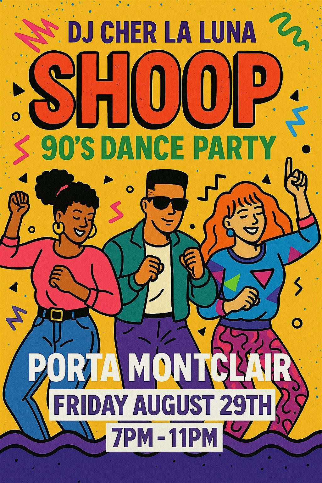 Shoop! a 90's Dance Party at Porta Montclair, 29 August | Event in Montclair | AllEvents
