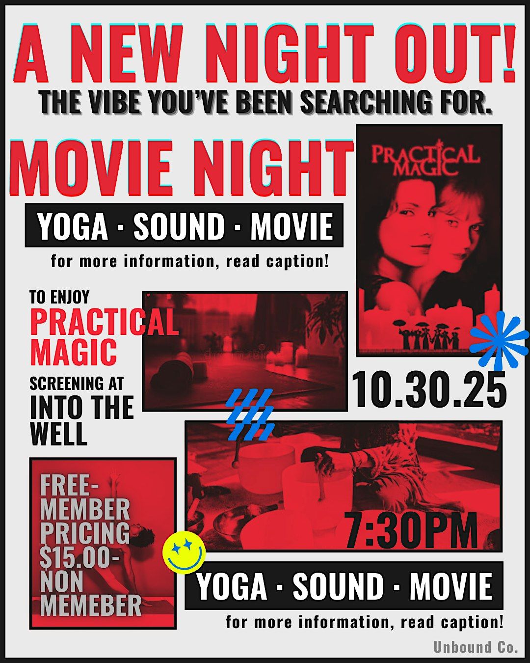 A New Night Out: Practical Magic Screening, 30 October | Event in Garland | AllEvents