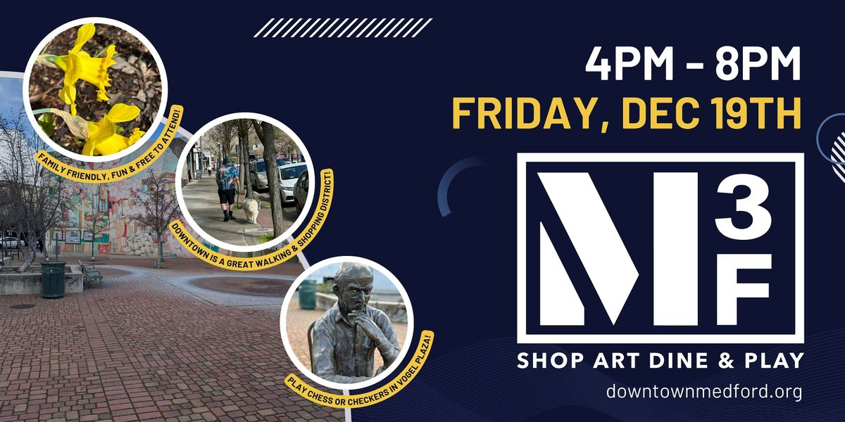 Medford Third Friday, 19 December | Event in Medford | AllEvents