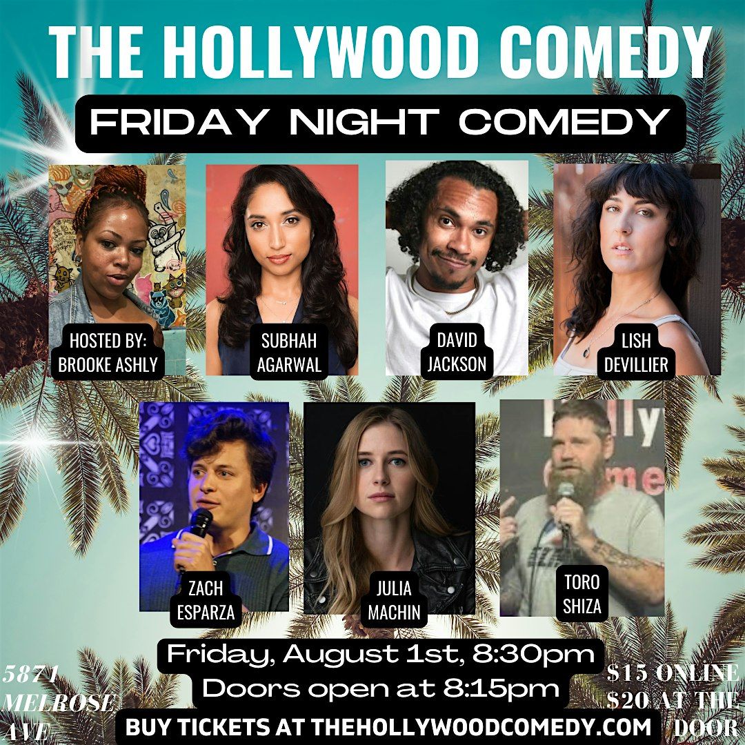 FRIDAY NIGHT COMEDY, 1 August | Event in Los Angeles | AllEvents