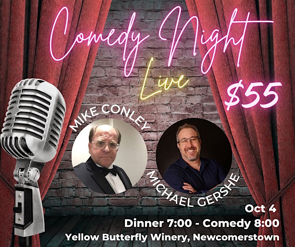 Dinner & Comedy Night ️, 4 October | Event in Newcomerstown | AllEvents